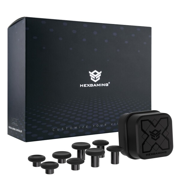HEXGAMING ホールエフェクトバージョンps5やPCや携帯など対応用PHANTOM Proゲーミングコントローラー、4つの割り当て可能な背面ボタンが付いて、プロファイルが6種類登録できて、交換可能な_6