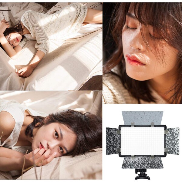 GODOX LF308Bi LEDスタジオ定常光 ストロボ兼用 308個電球 2.4Gワイヤレス 輝度 色温度調整可能 マクロ撮影、結婚式撮影、インタビュー照明、静物撮影、ビデオ撮影などに最適（2色温度版）_5