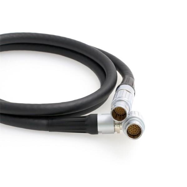 HangTon Venice カメラ 電子ビューファインダー EVFケーブル 直角 26ピンから26ピン ソニー用 (3.3メートル)_2
