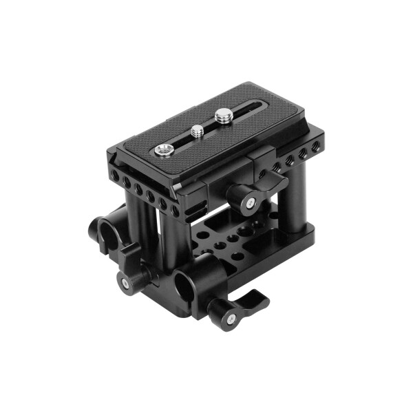 SZRIG クイック リリース マウント ベース プレート 1/4" & 3/8" スレッド チーズ プレート付き アクセサリー DSLR カメラ用