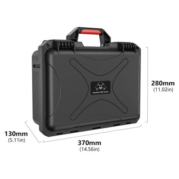 DJI Mini 5 Pro/Lito X1 用 納める入れもの 雨合羽 ハードケース・キャリングケース DJI RC 2/RC-N3 変速機機 納める入れもの Mini 5 Pro 付属品全面防御すること型 防塵 耐衝撃性 耐傷性