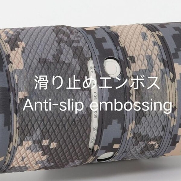 ZZQ&CCF レンズ 防水素材 レンズプロテクター for シグマ 300-600mm F4 DG OS SPORTS対応 望遠レンズ迷彩プロテクター ダブルレイヤー構造布料レンズプロテクション (葦迷彩)_1