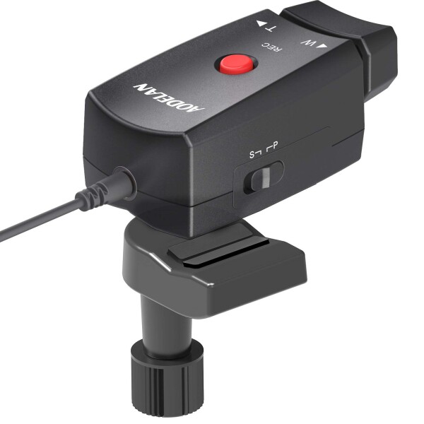 AODELAN Lanc ビデオ カメラ ズーム コントローラー - ビデオ カメラ ズーム と レコーディング リモート コントロール 2.5mm ジャック ケーブル 付 Sony 190P 150P 198P VX2000E Canon 用