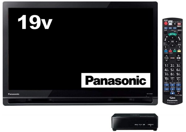 パナソニック 19V型 ポータブル 液晶テレビ プライベート・ビエラ ブラック UN-19CF9-K
