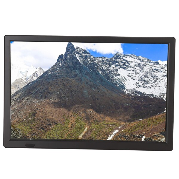 アンテナ付き16インチポータブルテレビ、ATSCチューナー付き充電式HDMI LEDデジタルテレビ、1080P HD小型テレビサポートFMラジオ機能、屋外キッチンカーキャラバン用