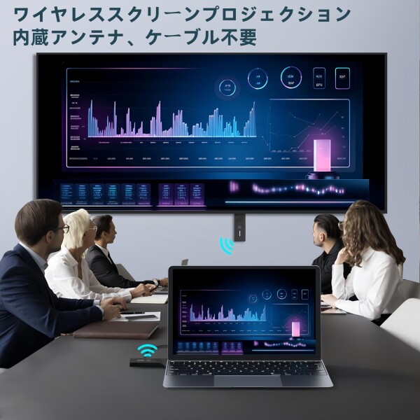 BOIOT ワイヤレスHDMI送信機と受信機 小型 拡張モード 収納に便利 無線化 30m安定転送距離 2.4/5G WIFIも設定も不要 映像音声同期出力 TV/PC/Mac/Laptop/Window/カメラ/監視カメラなど対応_3