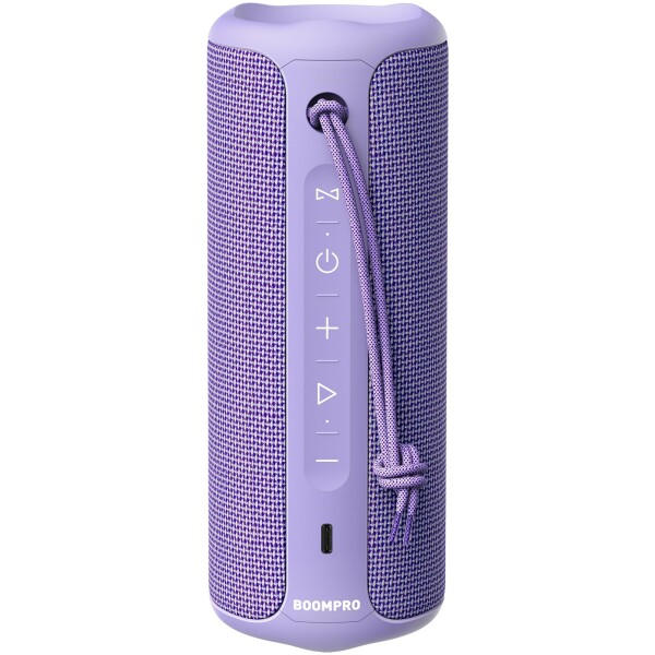 MIATONE Bluetooth 5.3 スピーカー 36W出力 アウトドア 大音量 IPX7 防水 重低音 5000mAh 16時間連続再生 DSP処理 ステレオペアリング USB-C接続 (パープル)