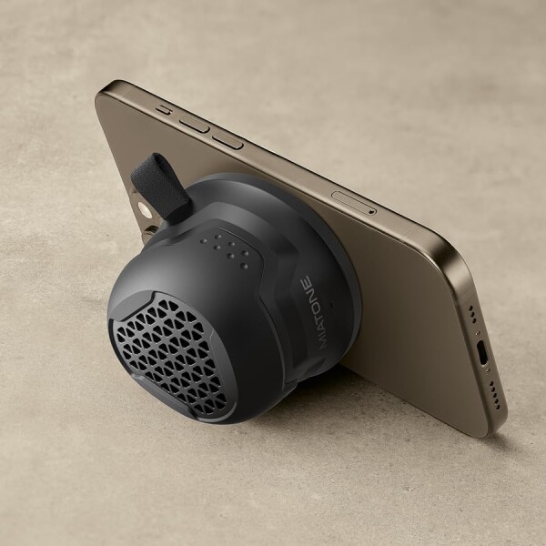 MIATONE MagRover マグネット Bluetoothスピーカー Bluetooth5.4 MagSafe対応 12時間連続再生 84g超軽量 持ち運び便利 IP66防塵防水スピーカー 風呂 TWS機能 マイク内蔵 キッチン・車・冷蔵庫対応_4