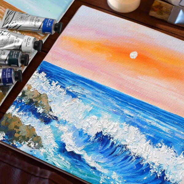Paul Rubens (ポール・ルーベンス) 油絵具 20色*50ml ラージチューブ プロフェッショナルで明るいオイルカラー 高彩度 クリーミーな質感 一貫性 アーティスト/学生/初心者向けオイルペイント_7