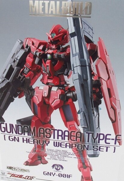 METAL BUILD ガンダムアストレア TYPE-F (GN HEAVY WEAPON SET 機動戦士ガンダム00F GNY-001F) バンダイ