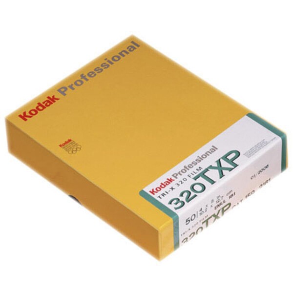 Kodak 白黒フィルム プロフェッショナル用 トライ-X320 4X5(50枚入り) 8416638