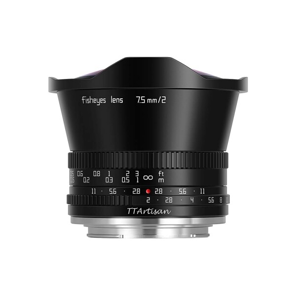 TTArtisan 7.5mm F2.0 魚眼レンズ 大口径 APS-C 倍率 マニュアルフォーカスパナソニック オリンパス用 M43 マウント ミラーレスカメラレンズ EPM2 EPL1 EPL2 EPL3 EPL5 EPL6 EPL7 EPL8 EPL9 E-P6 E-M5 E-M10 G6 G7 G85