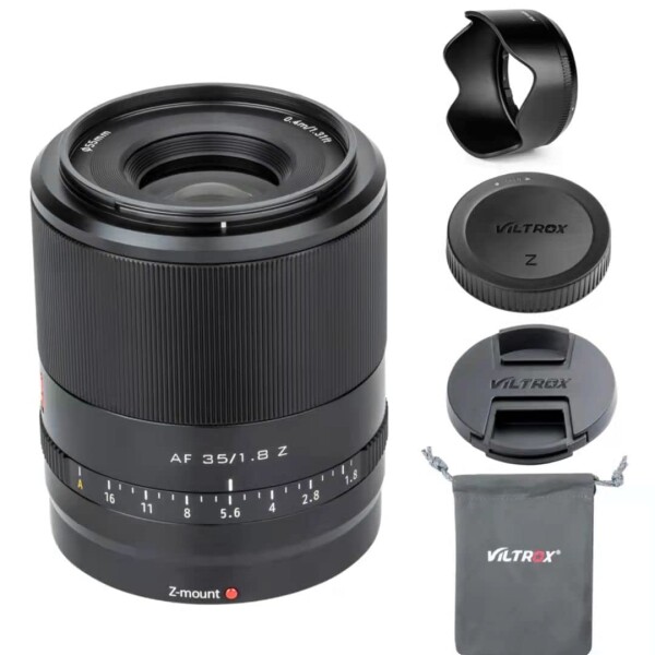 Viltrox AF 35mm F1.8 広角レンズ フルフレーム ニコン zマウント レンズ オートフォーカス 単焦点 大ロ径 レンズ Z5 Z50 Z6 Z7 Z7 II Zfc用