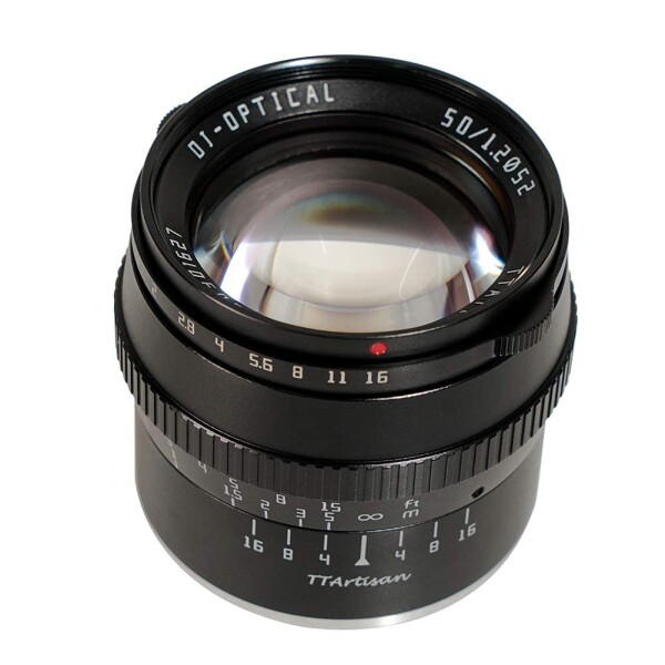 TTArtisan 50mm F1.2 APS-C マニュアルフォーカス 大口径 固定焦点 レンズ 黒 ソニーEマウントカメラ用 A6000 A6300 A6400 A7C A7RII A7RIII A7MIV A7S NEX-3N NEX-5N…_3