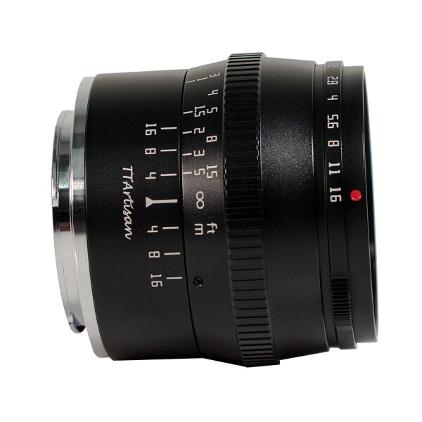 TTArtisan 50mm F1.2 APS-C マニュアルフォーカス 大口径 固定焦点 レンズ 黒 ソニーEマウントカメラ用 A6000 A6300 A6400 A7C A7RII A7RIII A7MIV A7S NEX-3N NEX-5N…_4