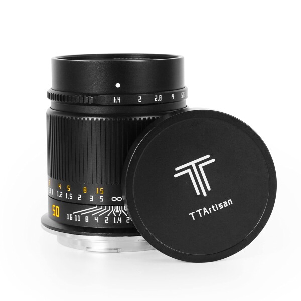 銘匠光学 TTArtisan 50mm F1.4 ASPH マニュアルフォーカス 8群10枚 単焦点レンズ フルフレーム (50mm F1.4 キャノン Rマウント用)