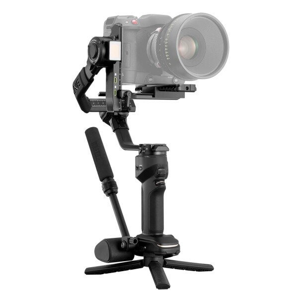(公式旗艦店)ZHIYUN Crane 4 Combo 3軸ジンバル スタビライザー, DSLR およびミラーレスカメラ用, アップグレードされたリストレスト、フィルライト、PD 急速充電付き