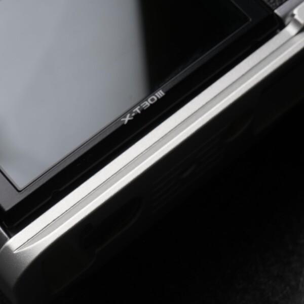 RYDSCAM 実木 カメラグリップ 、対応 FUJIFILM FUJI 富士 X-T30 III カメラ専用 L型クイックリリース プレート?独自防滑指溝 ? 超極細繊維植絨 ? 高級珍木 木製ハンドル (赤檀銀板)