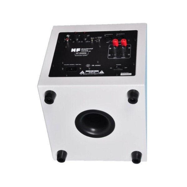 ホームシアターファクトリー サブウーファー 16.5cm 6.5インチ 再生周波数 45Hz〜200Hz サランネット付属 アバックオリジナルブランド HF-SW650 (ホワイト)_5