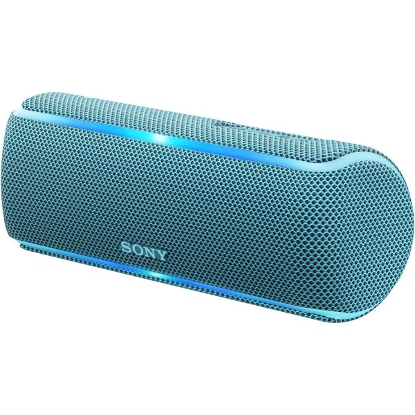 ソニー ワイヤレスポータブルスピーカー SRS-XB21 : 防水・防塵・防錆/Bluetooth/専用スマホアプリ対応 ライティング機能搭載 2018年モデル ブルー SRS-XB21 L