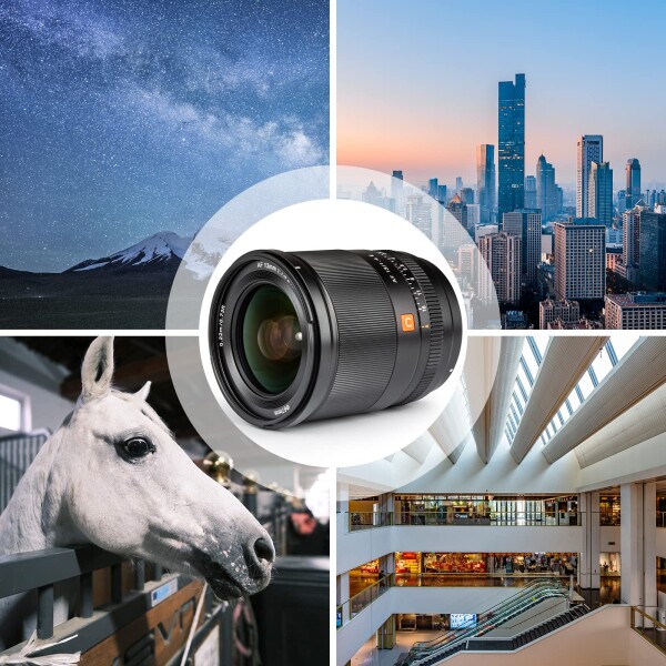 Viltrox AF 13mm F1.4 E 超広角 単焦点レンズ（ソニー Eマウント/APS-C 用）ブラック 大口径 瞳AF対応 防塵防滴 ビデオブログ・ライトウェイト対応 日本語取扱説明書 適格請求書発行可_4