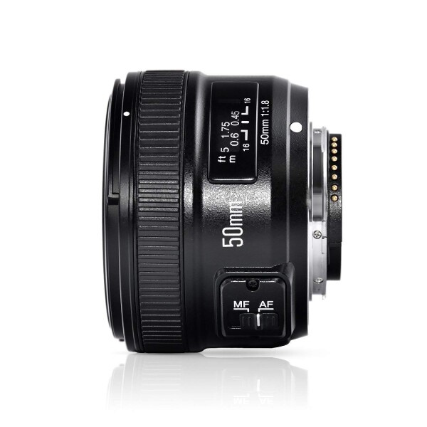 Yongnuo ヨンヌオ YN EF 50mm f/1.8 AF 単焦点 レンズ for Nikon 大口径 オートフォーカス D800 D300 D300S D700 D600 D5000 D5100 D5200 D5300 D5500 D3100 D3200など対応_1