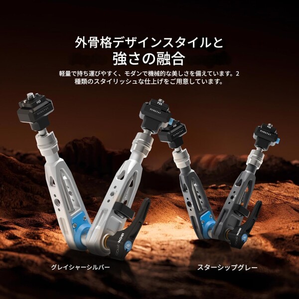 DF DIGITALFOTO 11"マジックアーム カメラアーム F22 クイックリリースプレート カメラ アーム 1/4"と3/8"ネジ付き クイックインストール マジックアーム 雲台/ビデオライト/フラッシュ/ストロ_2