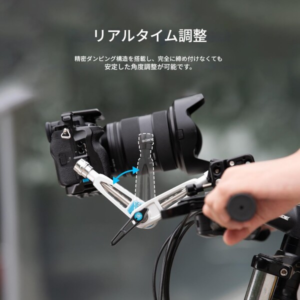 DF DIGITALFOTO 11"マジックアーム カメラアーム F22 クイックリリースプレート カメラ アーム 1/4"と3/8"ネジ付き クイックインストール マジックアーム 雲台/ビデオライト/フラッシュ/ストロ_3
