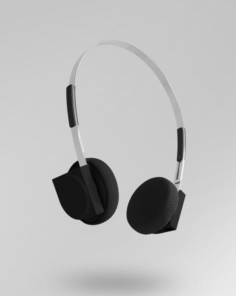 ( km5 ) 軽量 約103g ワイヤレス ヘッドホン ( Lightwear Headphones Hp1 ) bluetooth 有線 ノイズキャンセリング オンイヤーヘッドホン （ 黒 ）