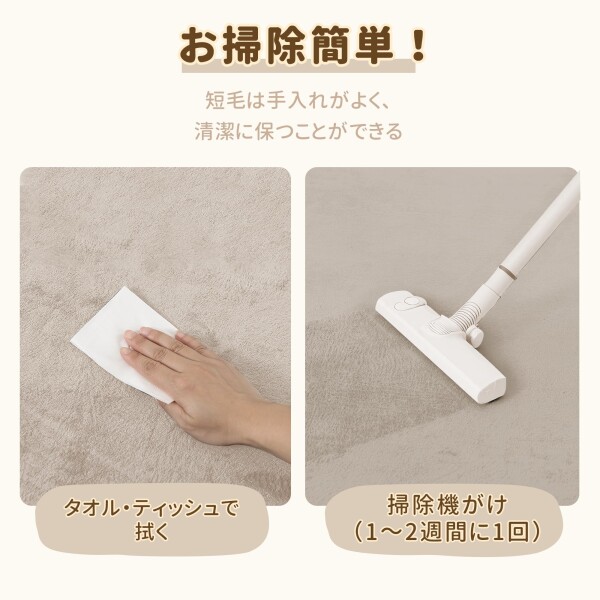Huloosleep 極厚 プレイマット 厚手 3.5cm厚 防滑 防音 コーラルフリース 寝室 床暖房対応_6