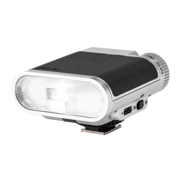 VILTROX Vintage Z1 カメラフラッシュ レトロ 小型 ストロボ GN12 S1/S2調光 色温度 6500K±200K 焦点距離28mm 充電式 スピードライト