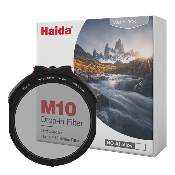 Haida ドロップイン ブラックミスト 1/4 レンズフィルター ソフト効果 M10/M10-IIのフィルターホルダー用