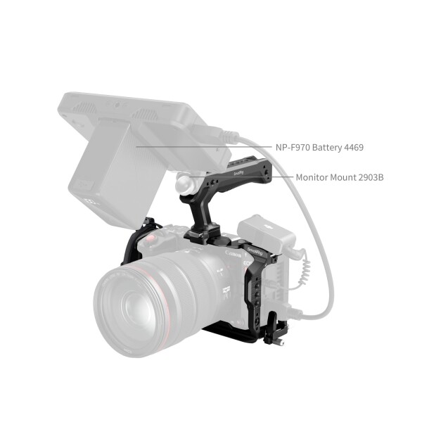 SmallRig C50用ケージキット トップハンドル付き Canonに対応 5809_3