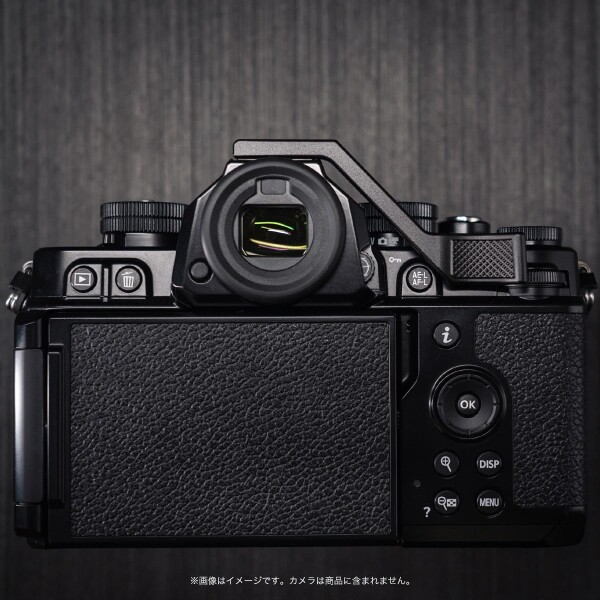 YUWOOD サムレスト サムグリップ ニコン対応 Zf用 ホットシューカバー 指かけ CNC加工 滑り止め 操作性向上 ブラック_3
