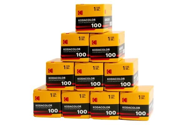Kodak カラーネガフィルム Kodacolor 100 35mm 36枚撮 10本セット