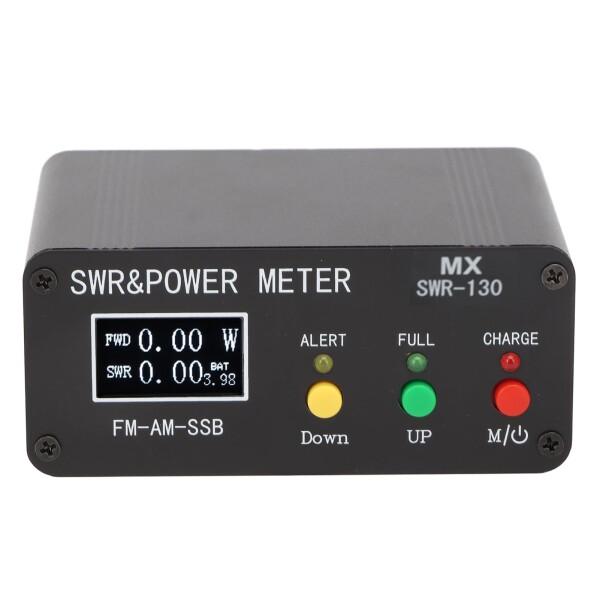 SWR & パワーメーター、SWR-130 0.5?120W 定在波メーター デジタル表示 1.8?50MHz FM AM CW SSB モード 短波パワーメーター