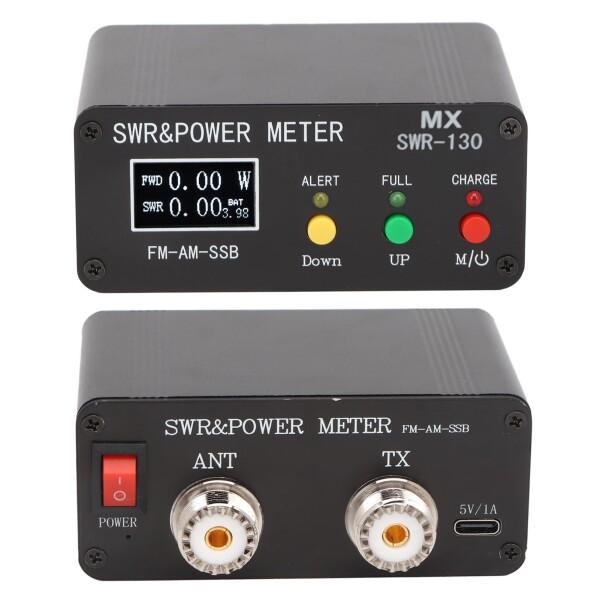 SWR &amp; パワーメーター、SWR-130 0.5?120W 定在波メーター デジタル表示 1.8?50MHz FM AM CW SSB モード 短波パワーメーター_5