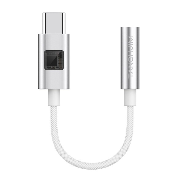 TANCHJIM STARGATE2 ポータブルヘッドフォンアンプ | USB Type C から 3.5mm AUXジャック Hi-Fi オーディオアダプター | CS43131 DAC デコーダー搭載 | PCM 32Bit/384kHz＆DSD64/128/256対応 | イヤフォンAMP | iPhone、