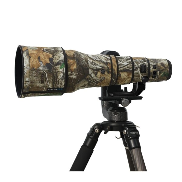 ROLANPRO 防水 望遠レンズコート Nikon Z 800mm F6.3 VR S 対応 迷彩 保護カバー バードウォッチング 野鳥撮影 - #27 ジャングル迷彩