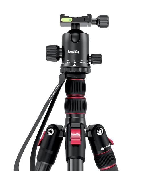 SmallRig 三脚 カメラ用三脚 一脚可変式 アルミ製 360°自由雲台 2m 高さ調節可能 耐荷重15kg 中心軸反転 コンパクト Arca-Swiss用クイックリリースプレート付き スマホクリップ付き 3474C 14,962円