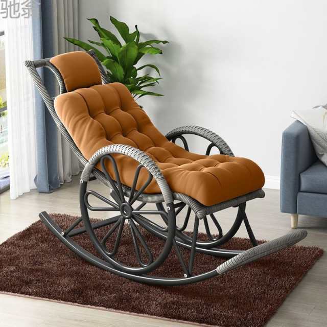 ロッキングチェア 籐椅子 揺り椅子 チェア ラウンジチェア 椅子 戸外籐