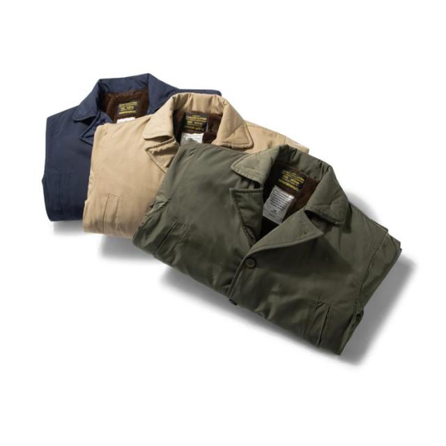 新品 米軍 U.S.NAVY AL-1 フライトジャケット ミリタリージャケット アウター アメカジ ビンテージ アメリカ海軍 米海軍 ブランド おしゃれ ボアライニング 防寒 オリーブ カーキ ネイビー 冬