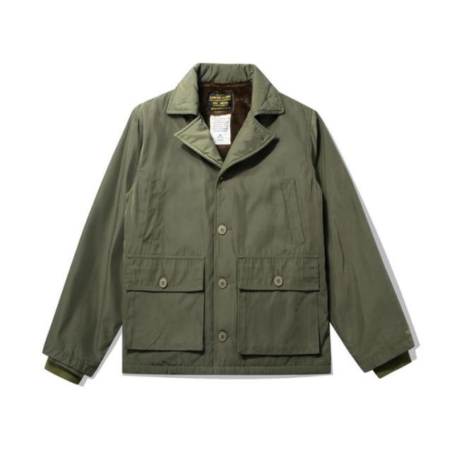 新品 米軍 U.S.NAVY AL-1 フライトジャケット ミリタリージャケット アウター アメカジ ビンテージ アメリカ海軍 米海軍 ブランド おしゃれ ボアライニング 防寒 オリーブ カーキ ネイビー 冬