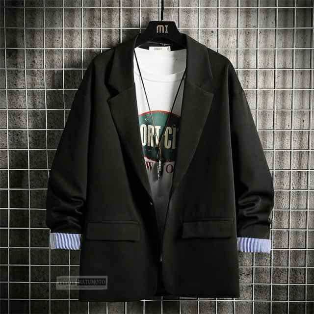 テーラードジャケット メンズ ビジネスジャケット 春 秋 薄手