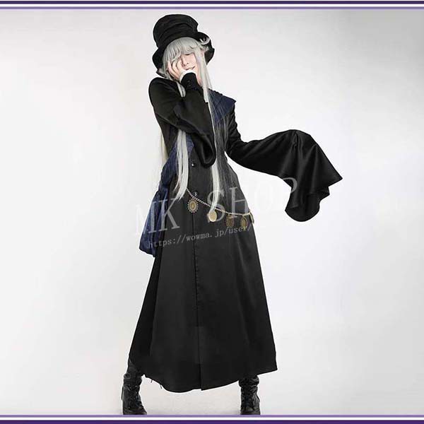 アンダーテイカー 黒執事 コスプレ 衣装 ウィッグ 小物 フル セット