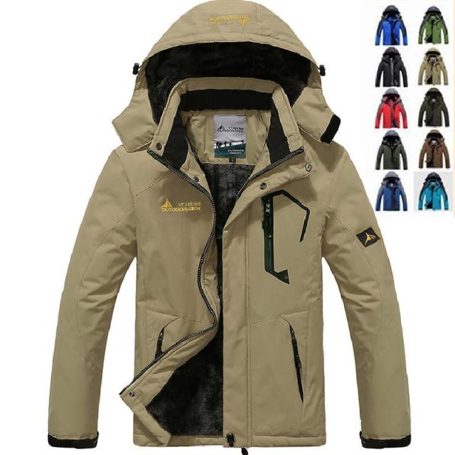 バイクウェア バイクジャケット ライダースジャケット メンズウェア マウンテンパーカー　アウター　山登り　フード取り外し可能 裏起毛　防風防寒着 春秋冬