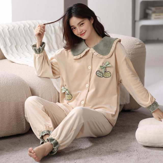 flower ルームウェア他 フラワープリント フード付きルームウェア