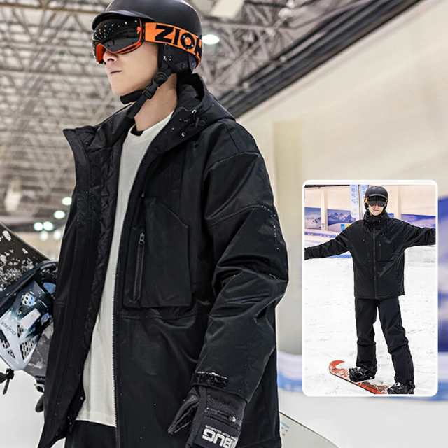 スキーウェア メンズ 上下セット ウェア スノーボードウェア