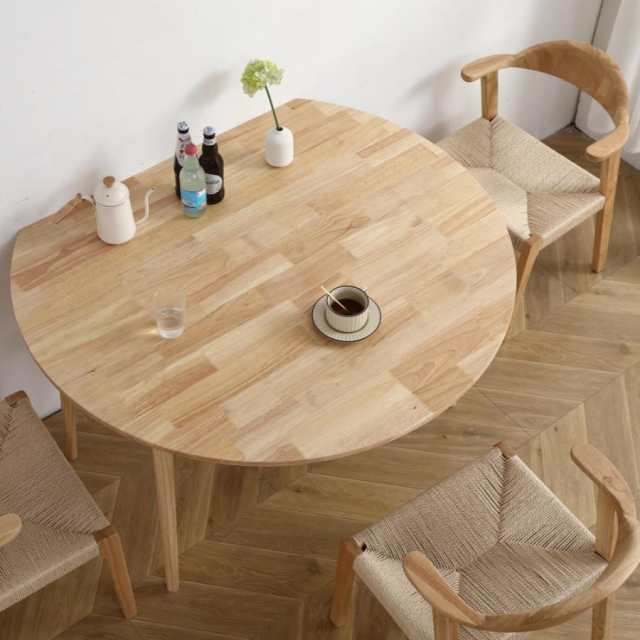 ダイニングテーブル1点×チェア4脚 4人用 伸長式ダイニングテーブル