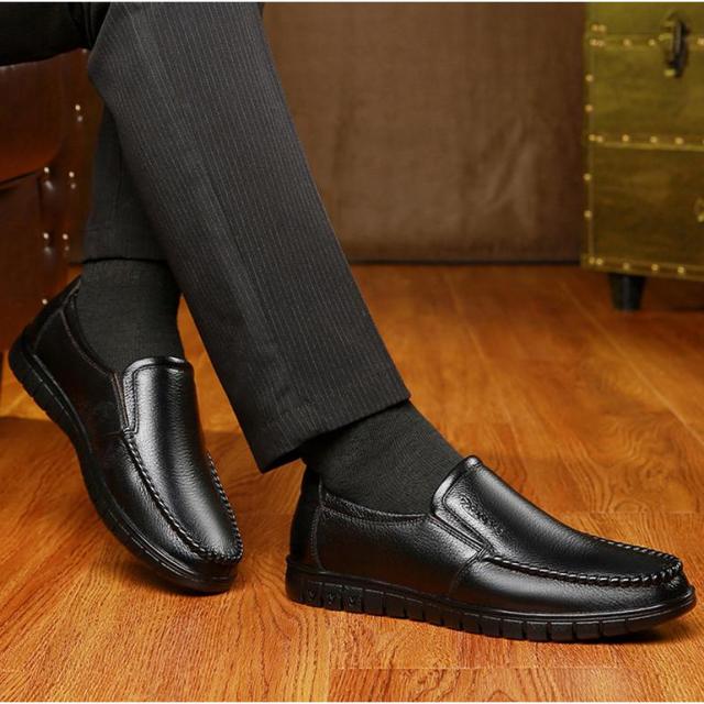 ビジネスシューズ メンズ 本革 革靴 紳士靴 皮靴 ウォーキング スーツ 靴 黒 スワールモカ 外羽根 レースアップシューズ 冠婚葬祭 スリッポン ブラック 防滑